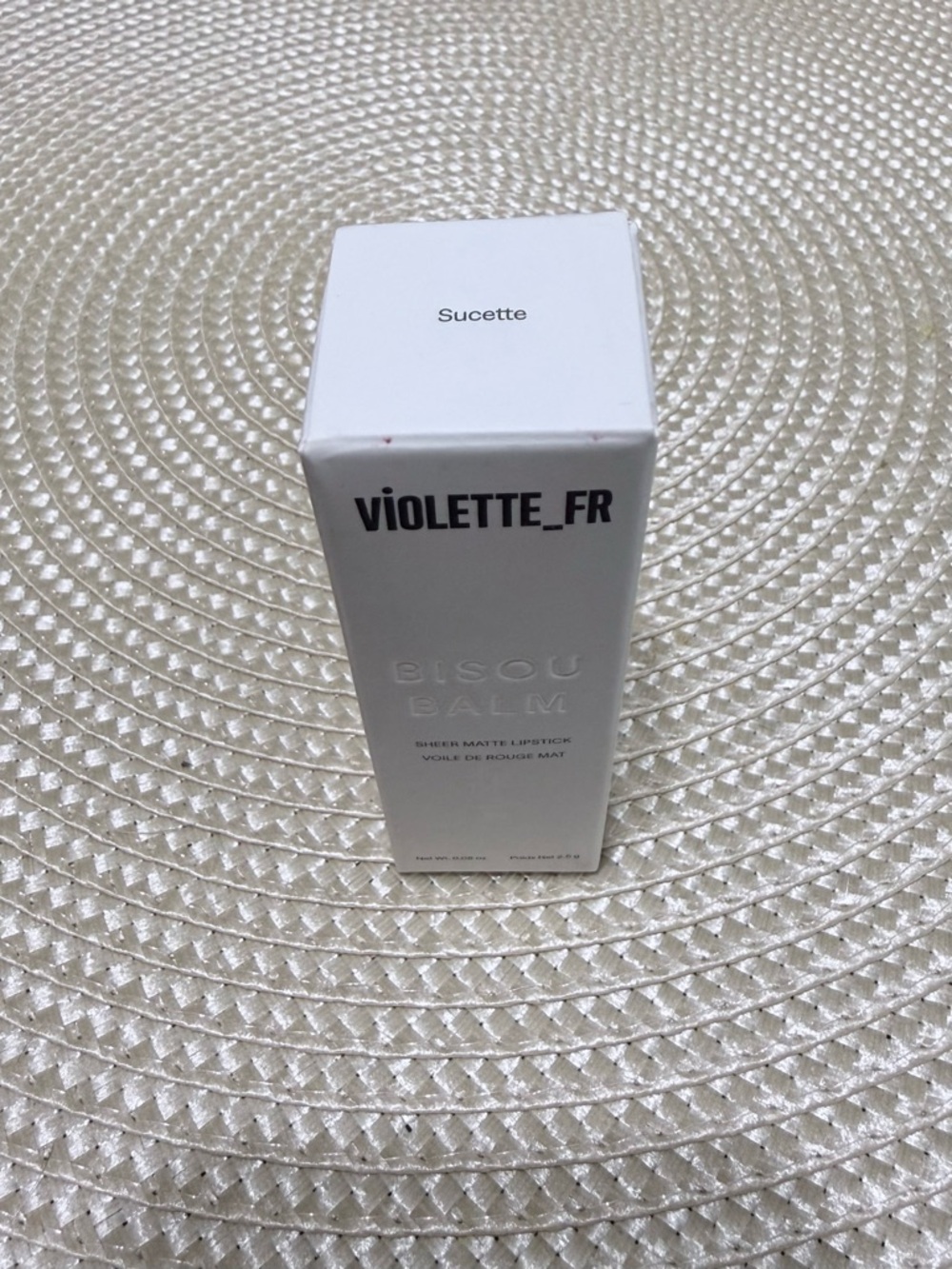 VIOLETTE_FR Bisou Balm Sheer Matte Lipstick Sucette